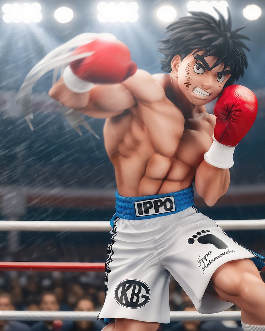 Ippo Makunouchi Statue by Cartoon Kingdom | Sideshow Collectibles