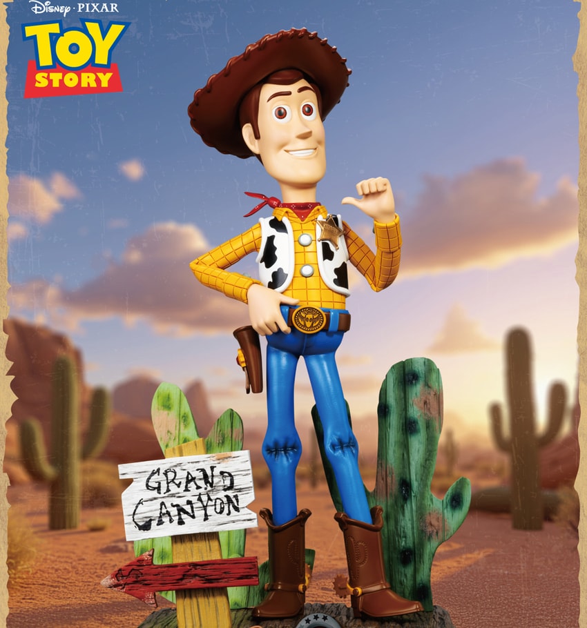 トイストーリー Beast kingdom ウッディ フィギュア Beast Kingdom Marvel Dynamic 8-ction Figure - Toy Story: Woody
