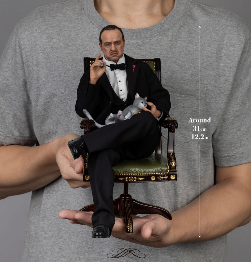 The Godfather Vito Corleone Statues - Prototype Shown View 2