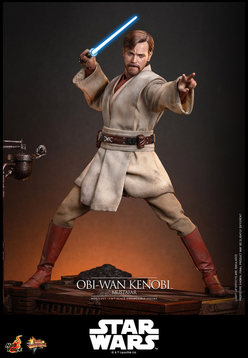 Obi-Wan Kenobi™ (Mustafar) Sixth Scale Figure by Hot Toys