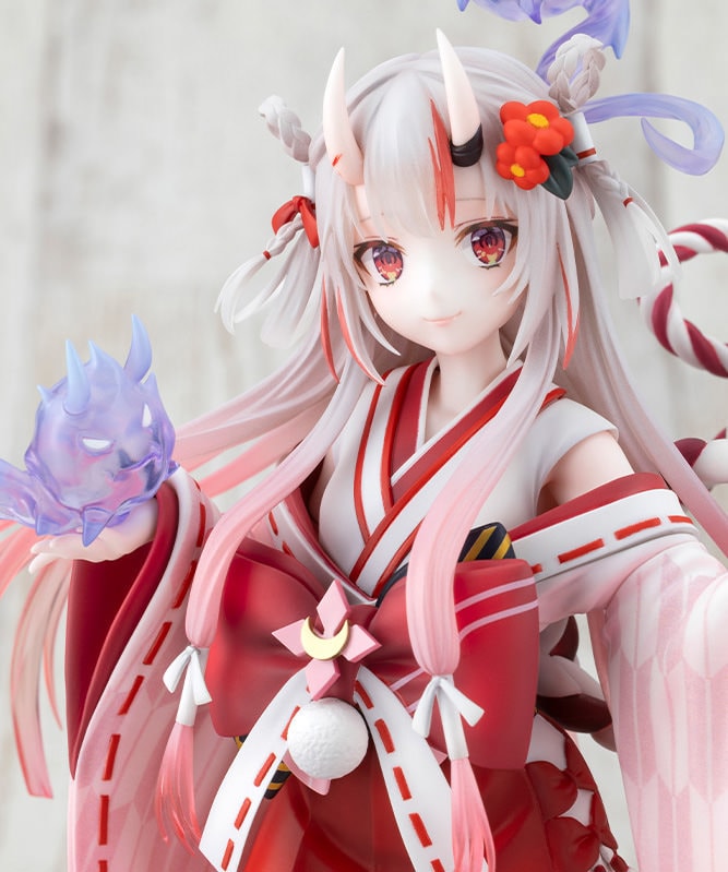Hololive Production Nakiri Ayame (Shrine Maiden Fortune Outfit Version) Statues - Prototype Shown View 3