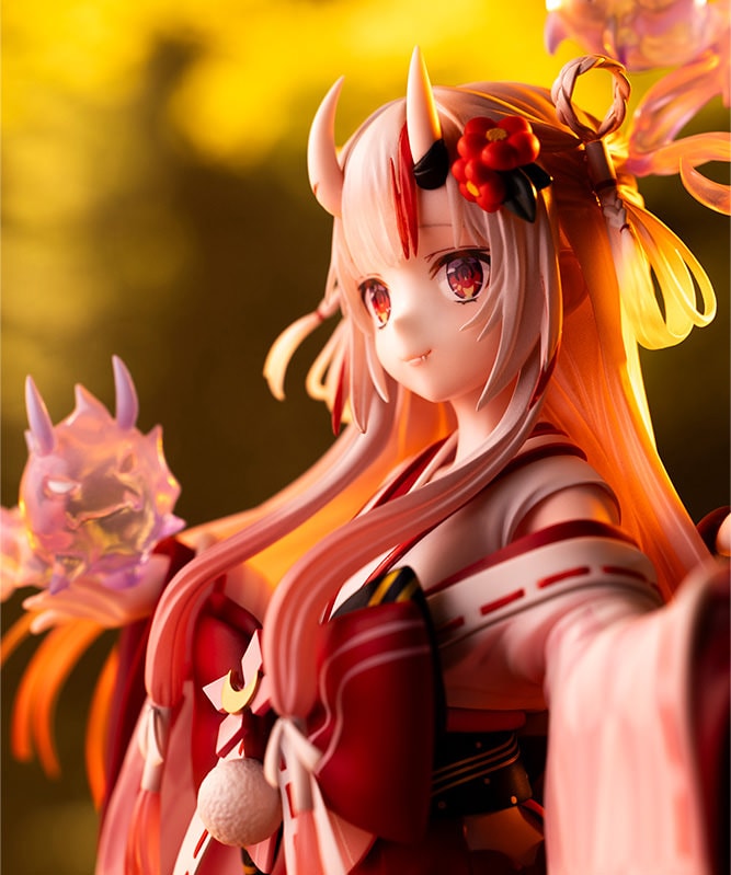 Hololive Production Nakiri Ayame (Shrine Maiden Fortune Outfit Version) Statues - Prototype Shown View 5