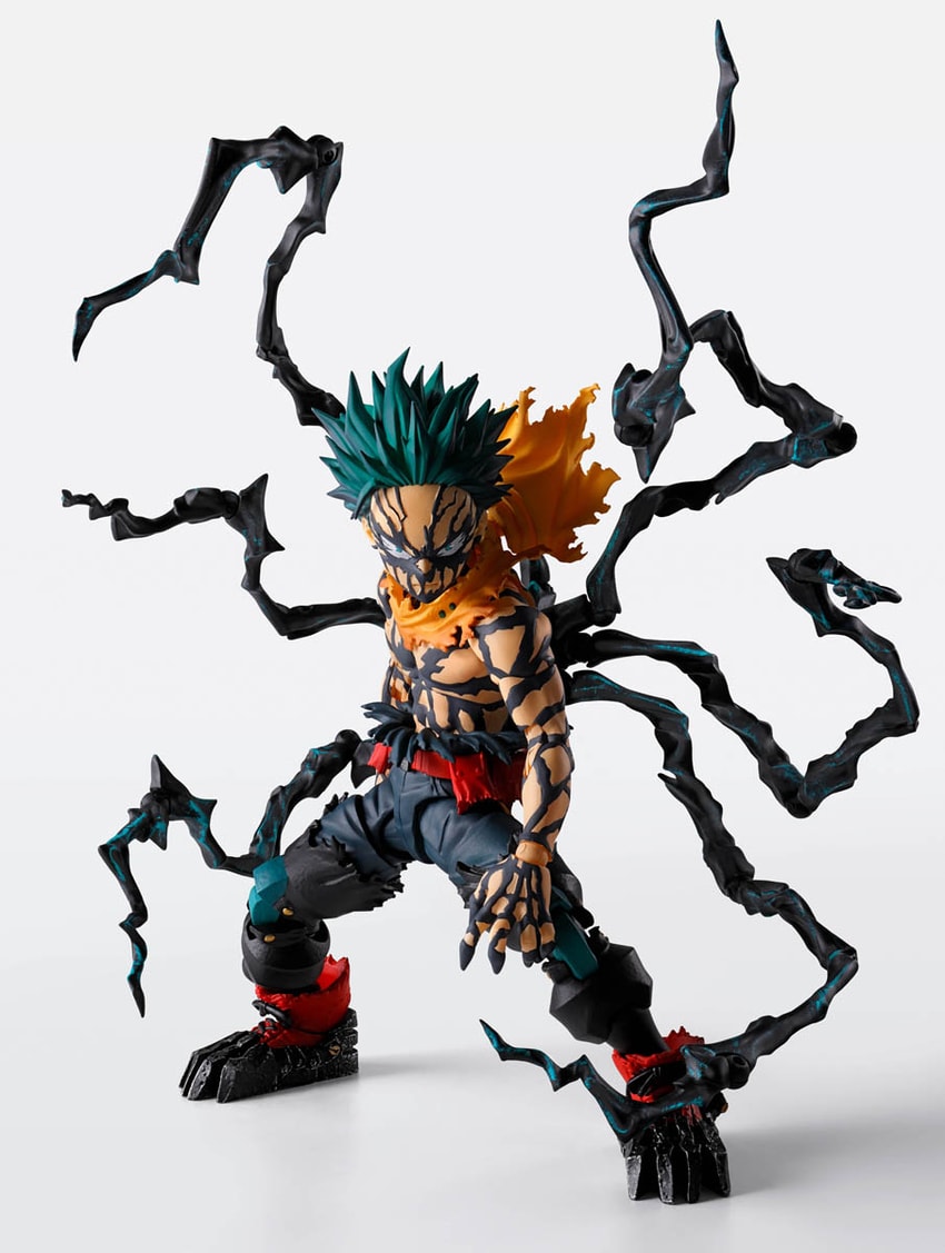 僕のヒーローアカデミア　IZUKU MIDORIYA OVERLAY 36個 Overlay Deku Action Figure by Tamashii Nations | Sideshow Collectibles