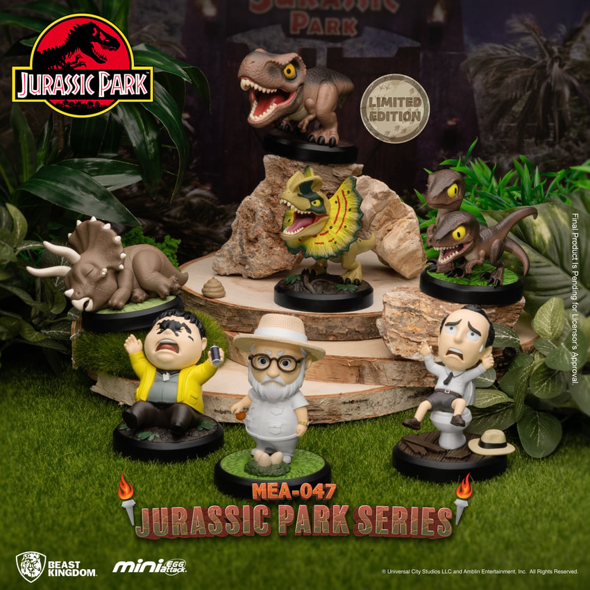 Jurassic Park Jurassic Park Series Blind Box Set - Prototype Shown View 1