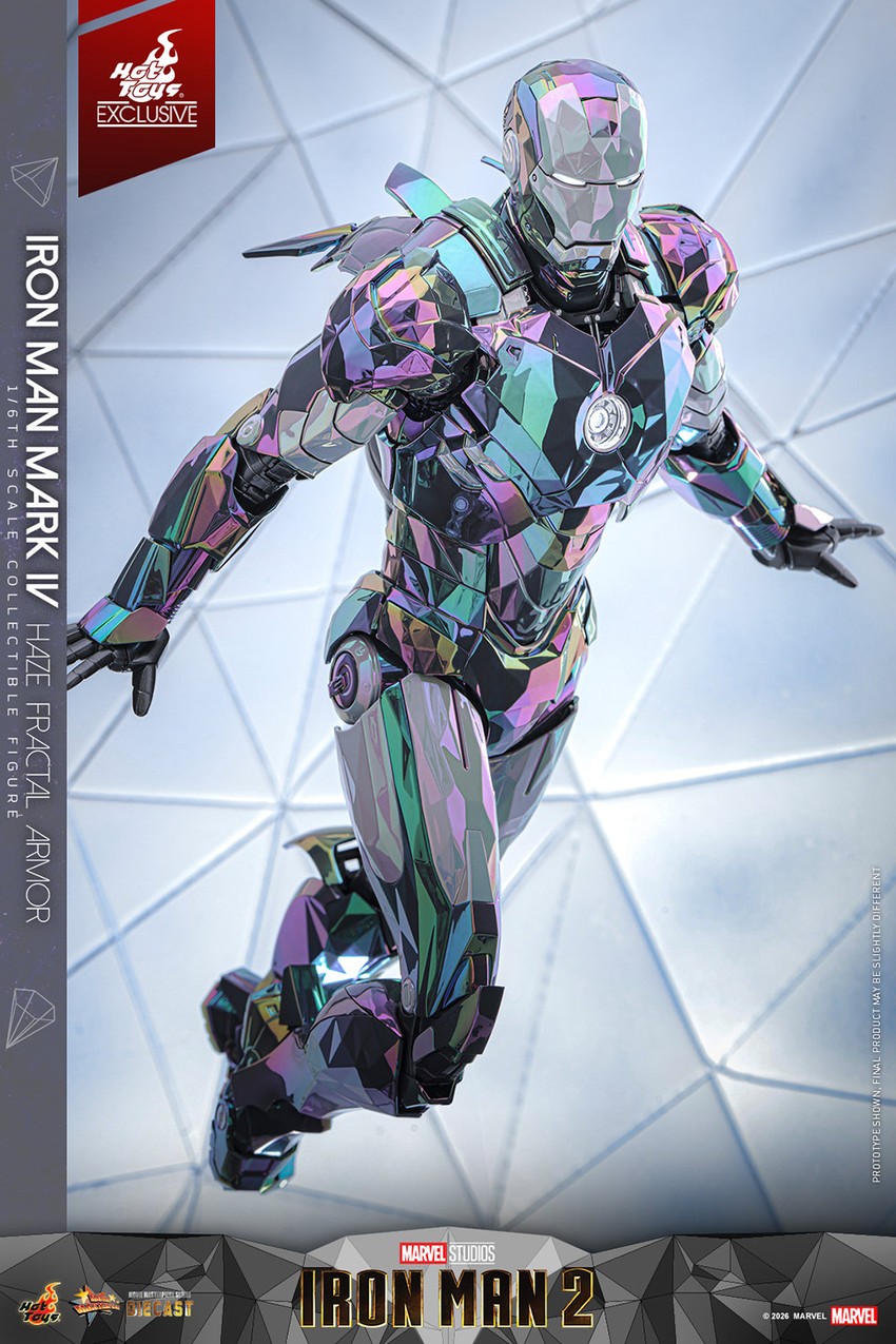 Iron Man Mark IV (Haze Fractal Armor Version) Sixth Scale Figure