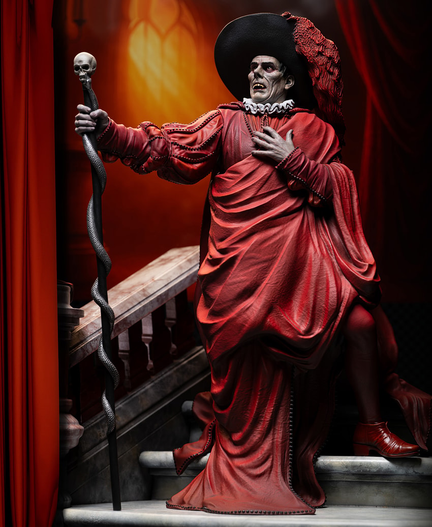 The Phantom of the Opera Lon Chaney “The Phantom of the Opera” Statues - Prototype Shown View 6