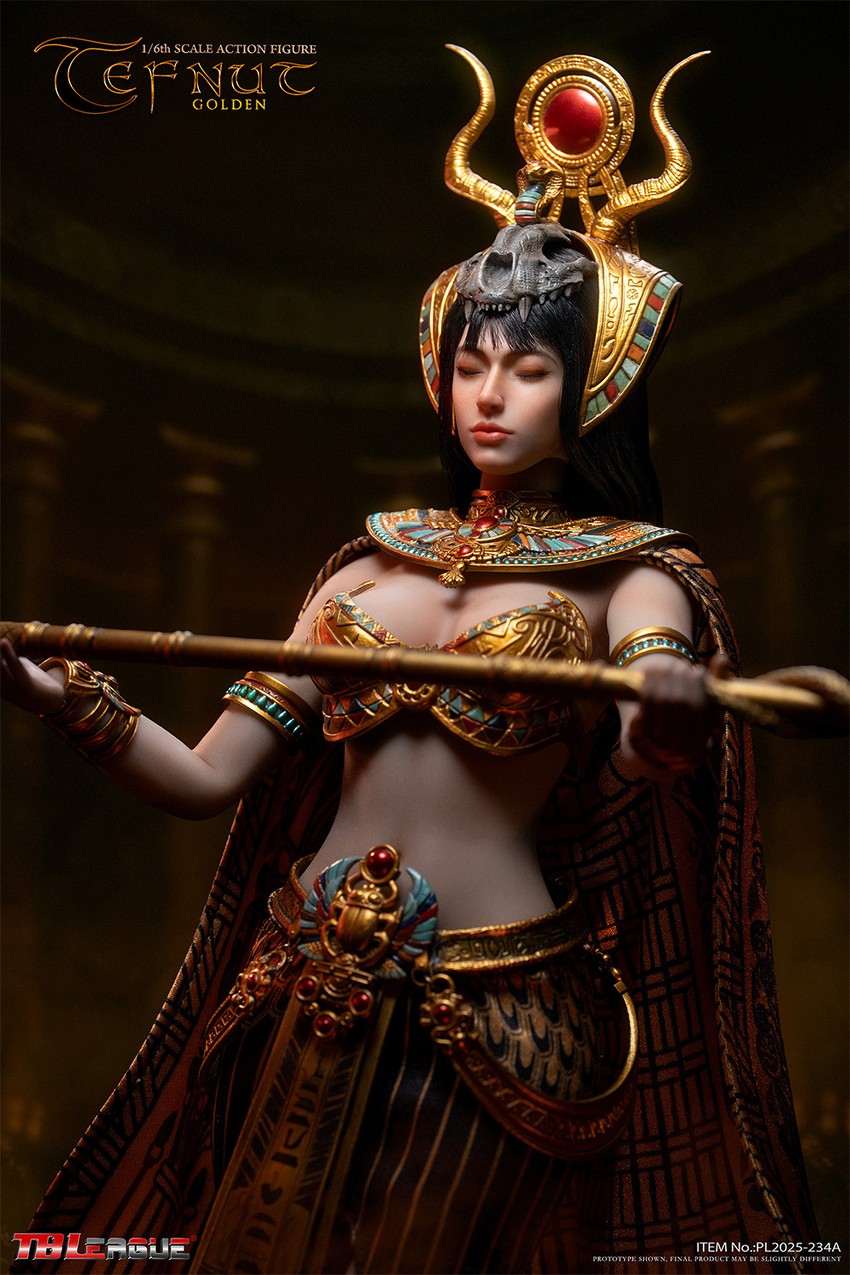 TBLeague Tefnut (Golden) Sixth Scale Figure - Prototype Shown View 4