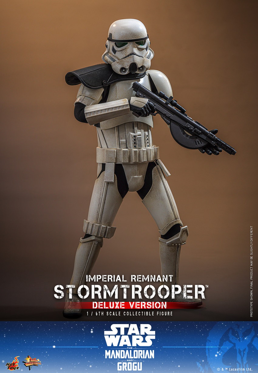 Star Wars Imperial Remnant Stormtrooper (Deluxe Version) Sixth Scale Figure - Prototype Shown View 3