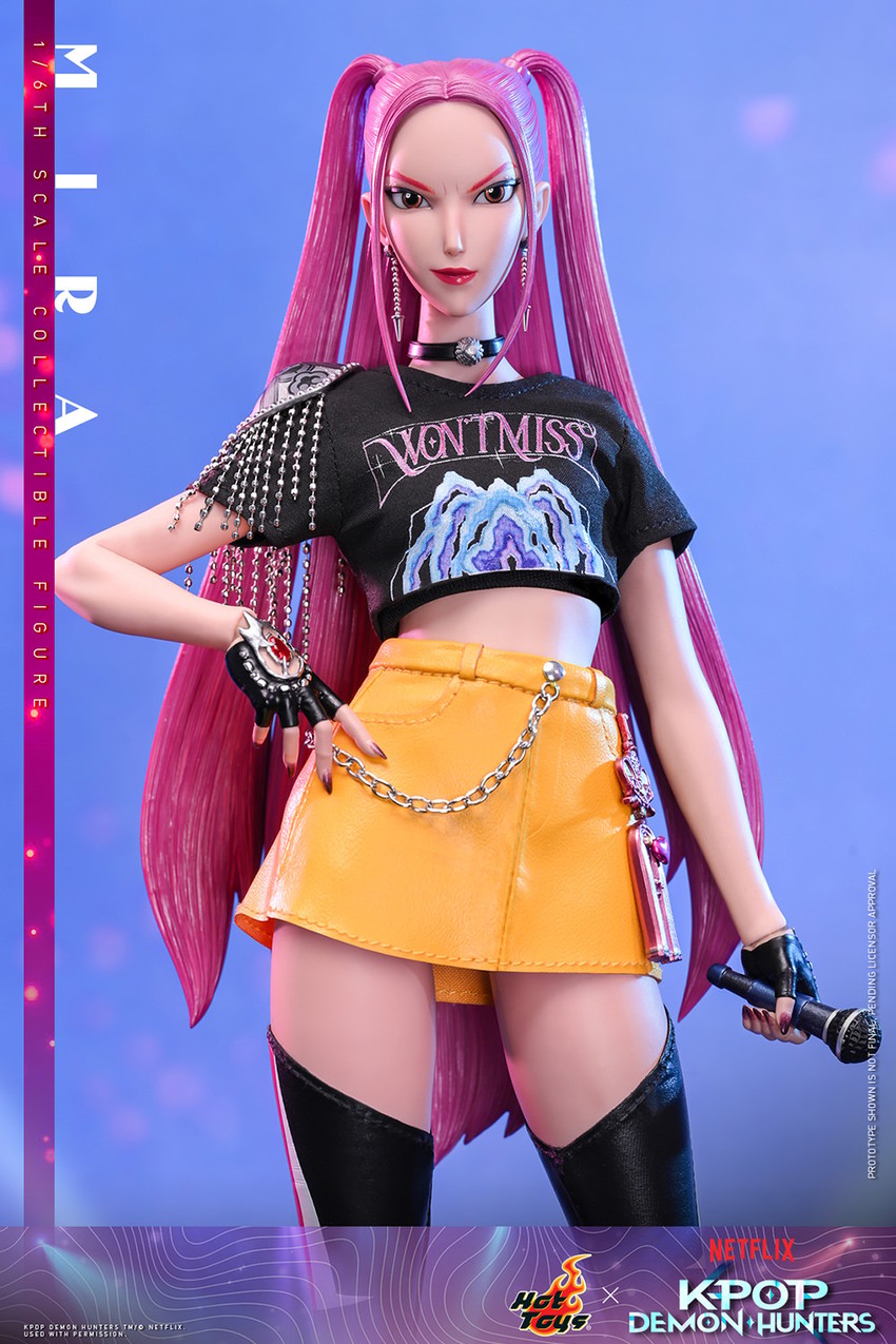 KPop Demon Hunters Mira Sixth Scale Figure - Prototype Shown View 5