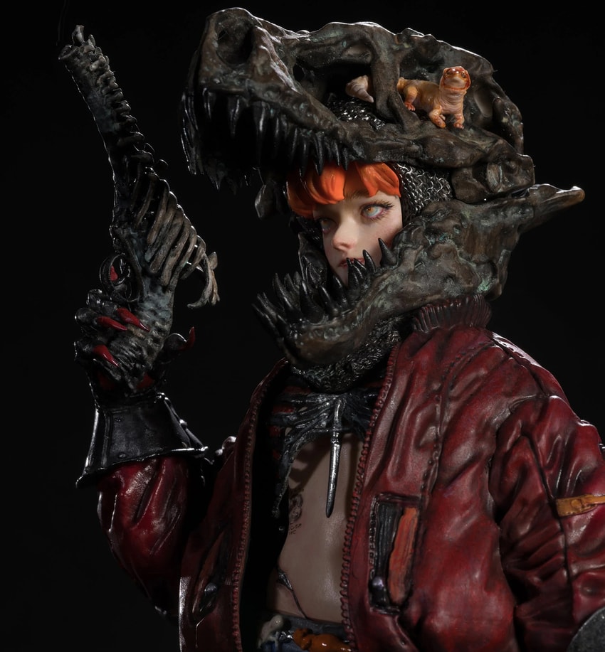 BONEGIRL2 Statue by Entei Ryu & Manas SUM | Sideshow Collectibles