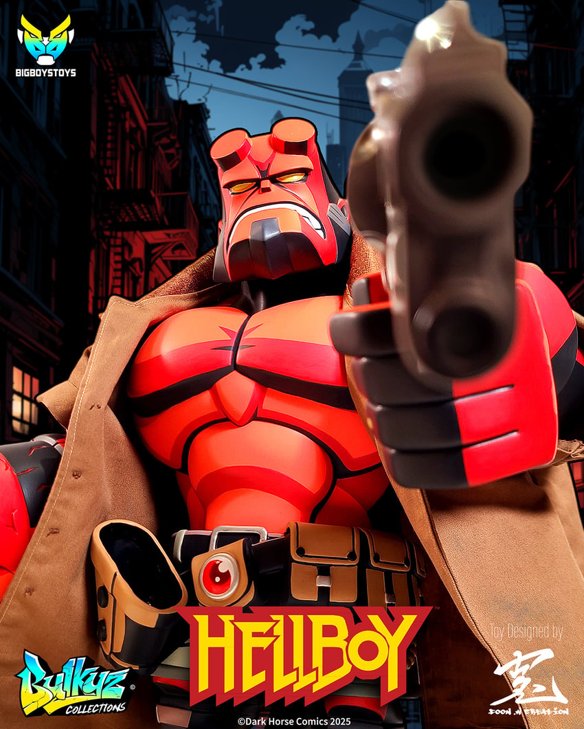 Hellboy Bulkyz Collection Vinyl Collectible by BigBoysToys