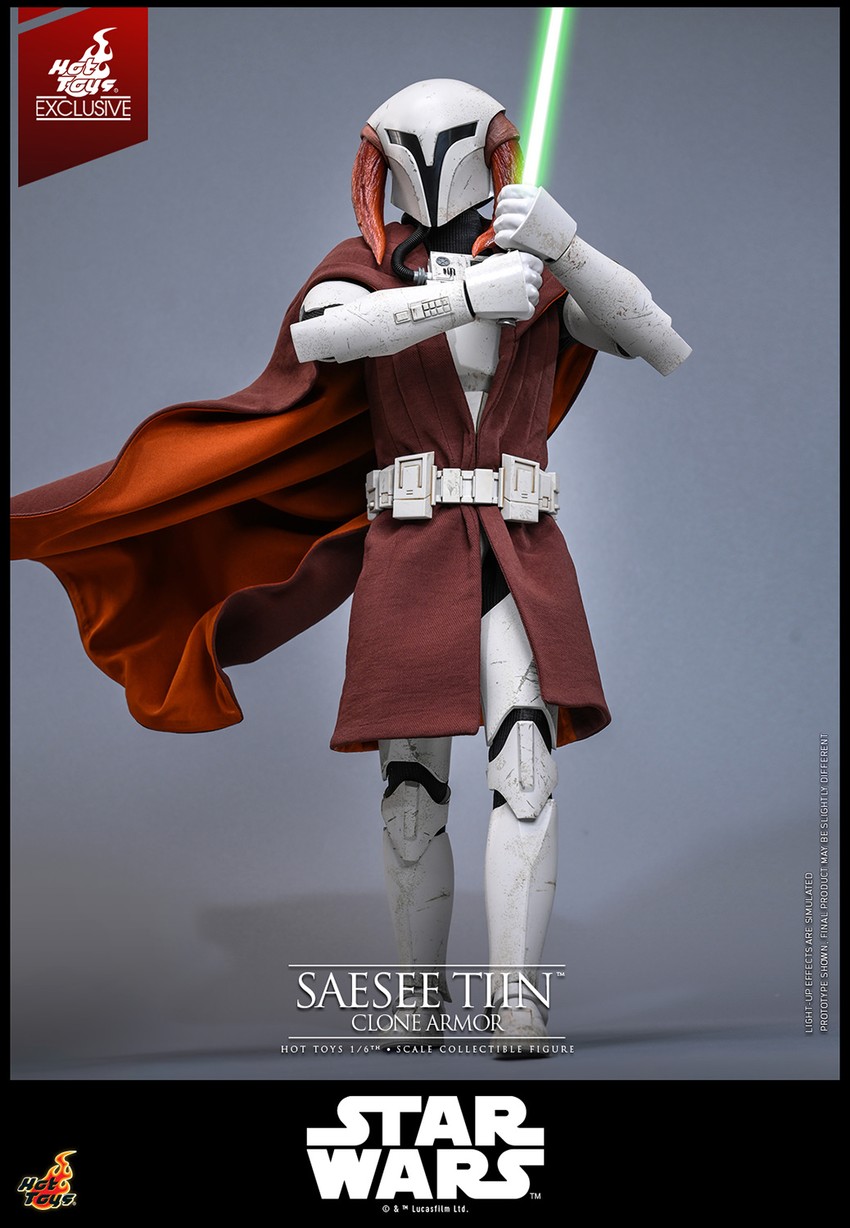 Star Wars Saesee Tiin™ (Clone Armor) Sixth Scale Figure - Prototype Shown View 6