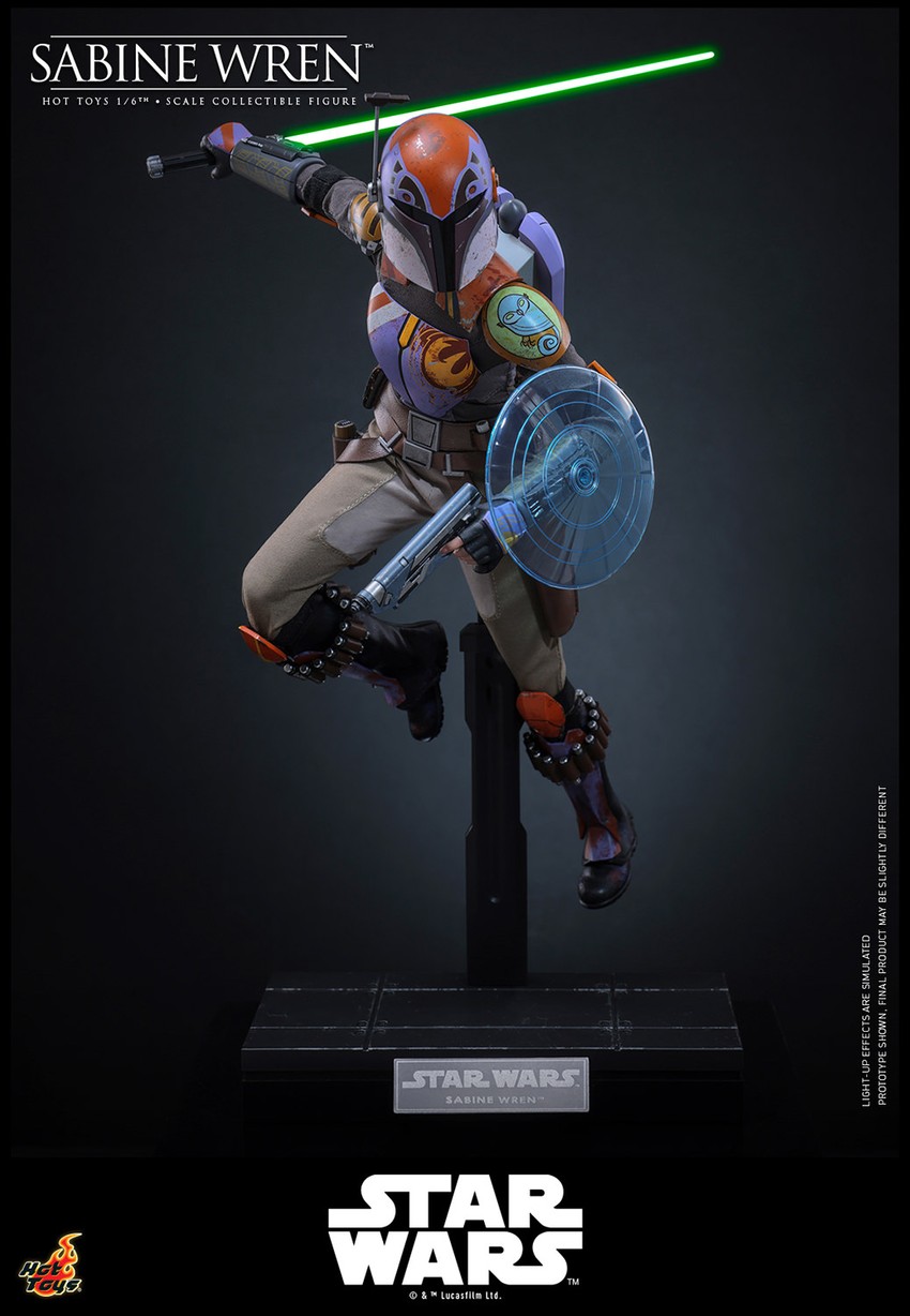 Star Wars Sabine Wren™ Sixth Scale Figure - Prototype Shown View 3