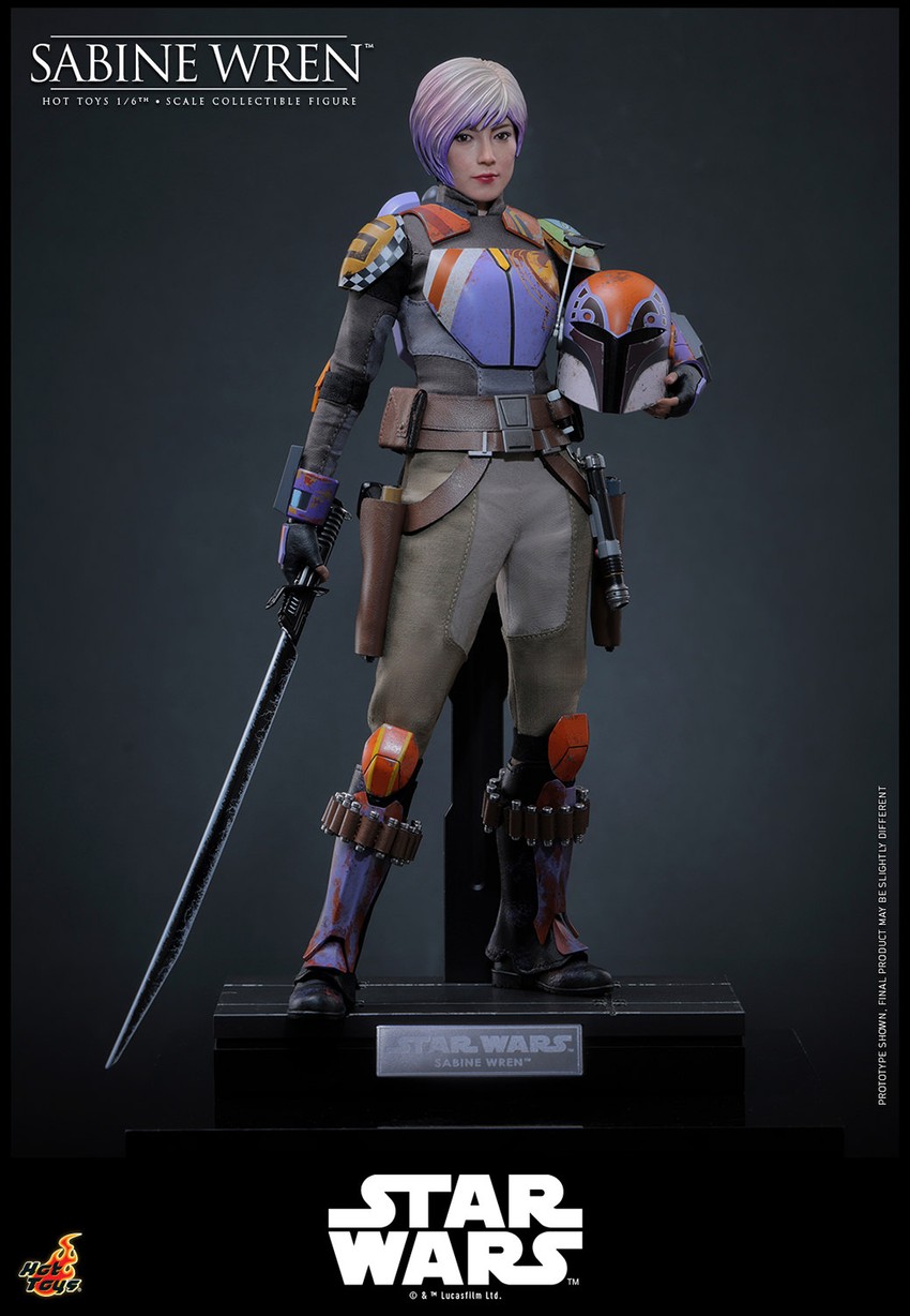 Star Wars Sabine Wren™ Sixth Scale Figure - Prototype Shown View 4