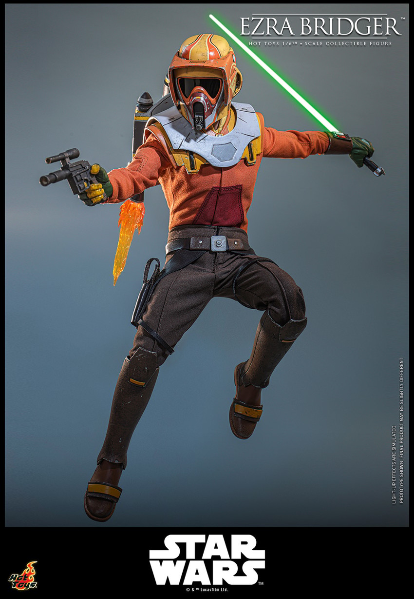 Star Wars Ezra Bridger™ Sixth Scale Figure - Prototype Shown View 4