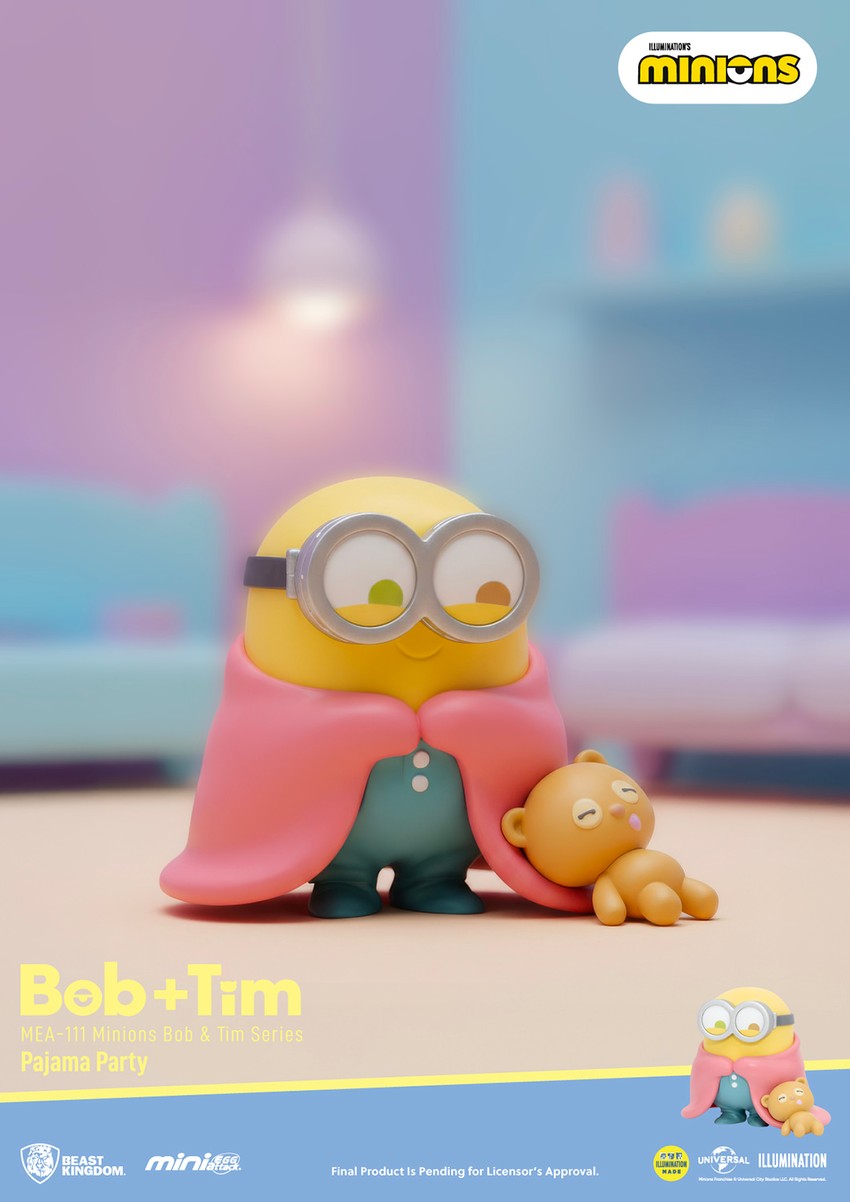 Minions Minions Bob & Tim Series PVC Figure - Prototype Shown View 6