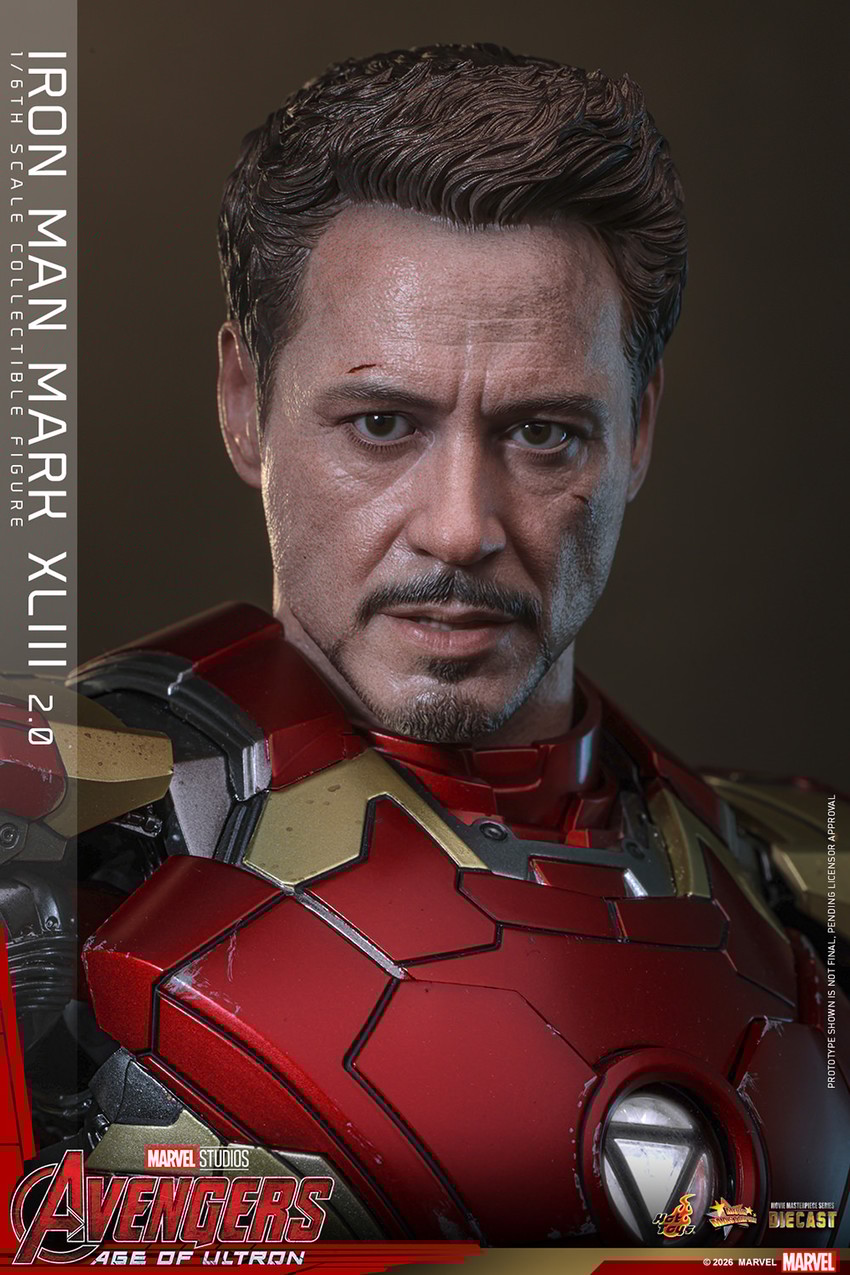 Iron Man Mark XLIII (2.0) Sixth Scale Figure by Hot Toys