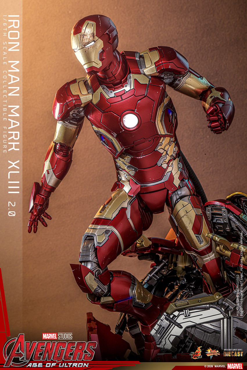 Iron Man Mark XLIII (2.0) Sixth Scale Figure by Hot Toys