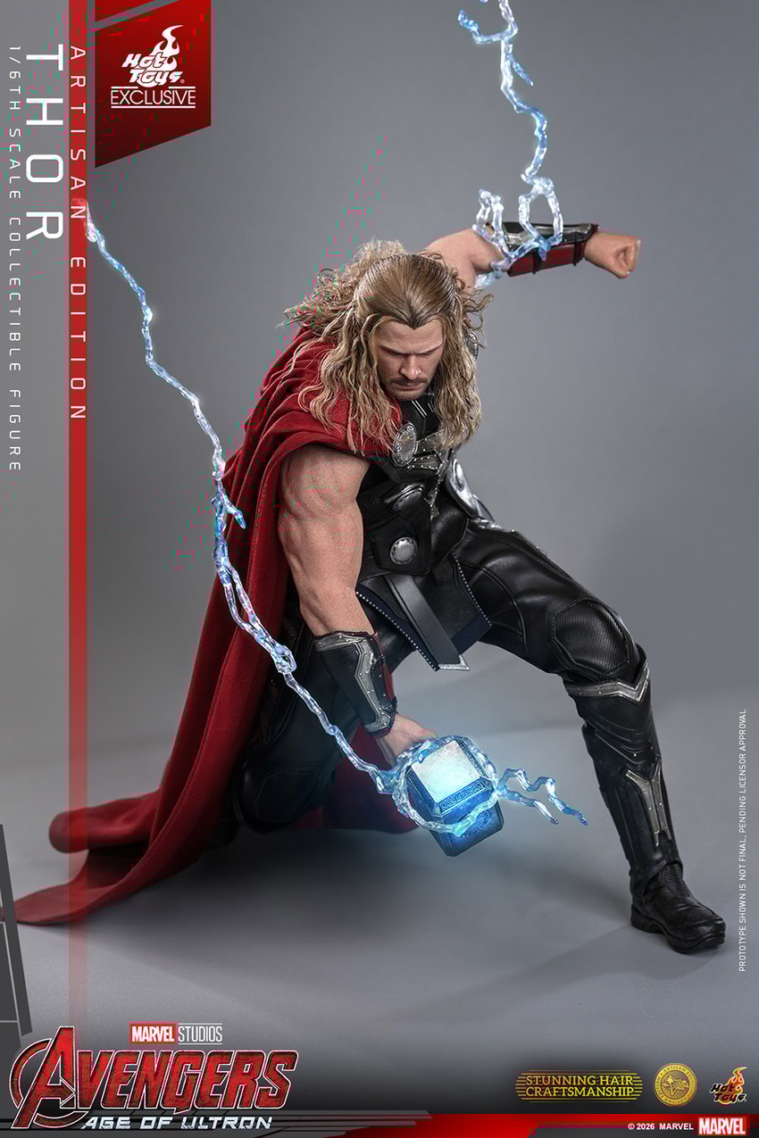 Thor (Artisan Edition) Sixth Scale Figure by Hot Toys | Sideshow