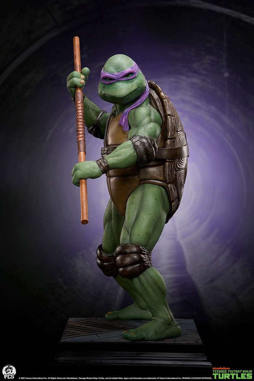 Teenage Mutant Ninja Turtles TMNT - Donatello 1:2 Scale Statue - Prototype Shown View 6