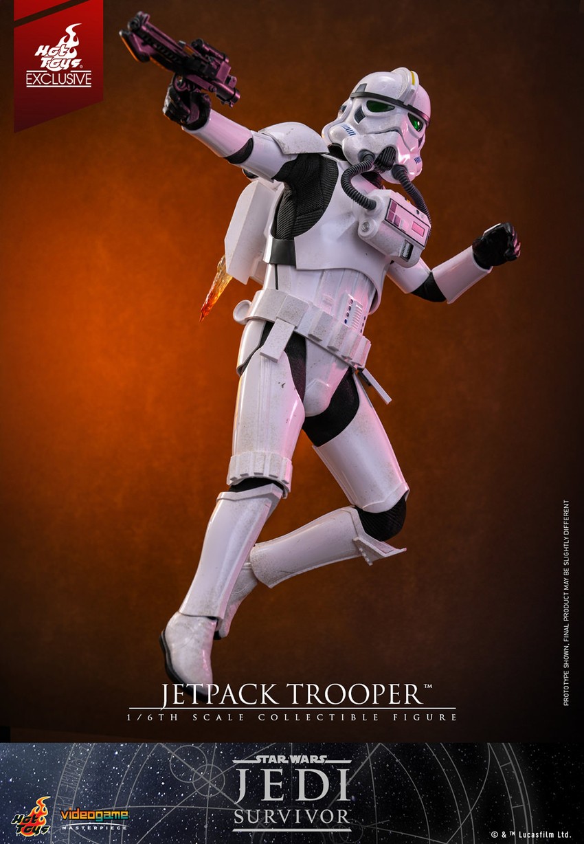 Star Wars Jetpack Trooper Sixth Scale Figure - Prototype Shown View 3
