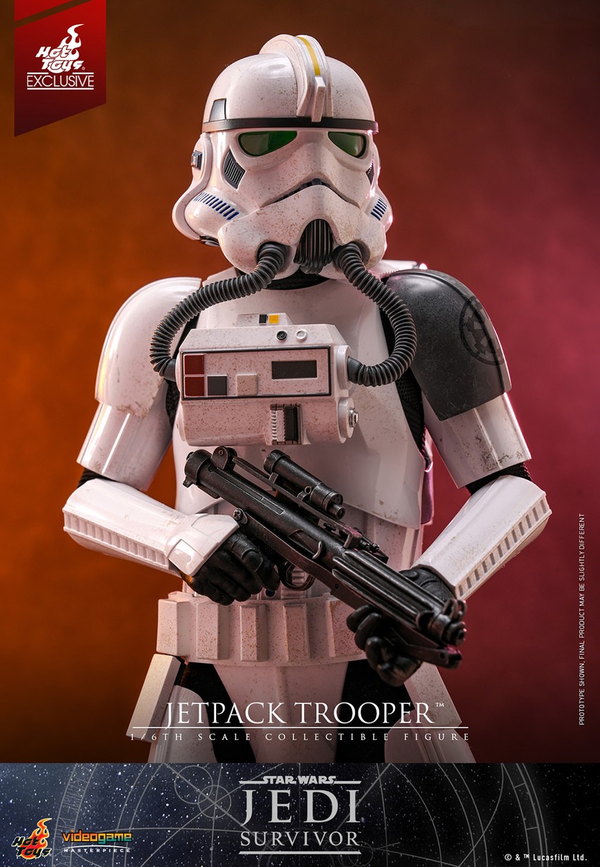 Star Wars Jetpack Trooper Sixth Scale Figure - Prototype Shown View 6