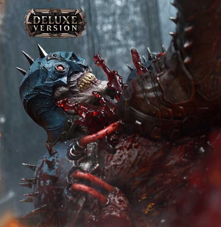 Doom Doom Slayer (Deluxe Version) Quarter Scale Statue - Prototype Shown View 5
