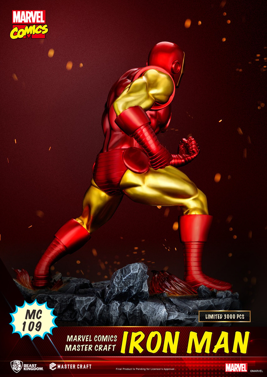 Iron Man Master Craft Statue by Beast Kingdom | Sideshow Collectibles