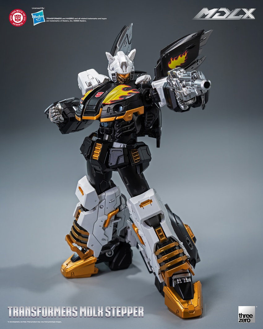 The Stepper MDLX Action Figure by Threezero is available at