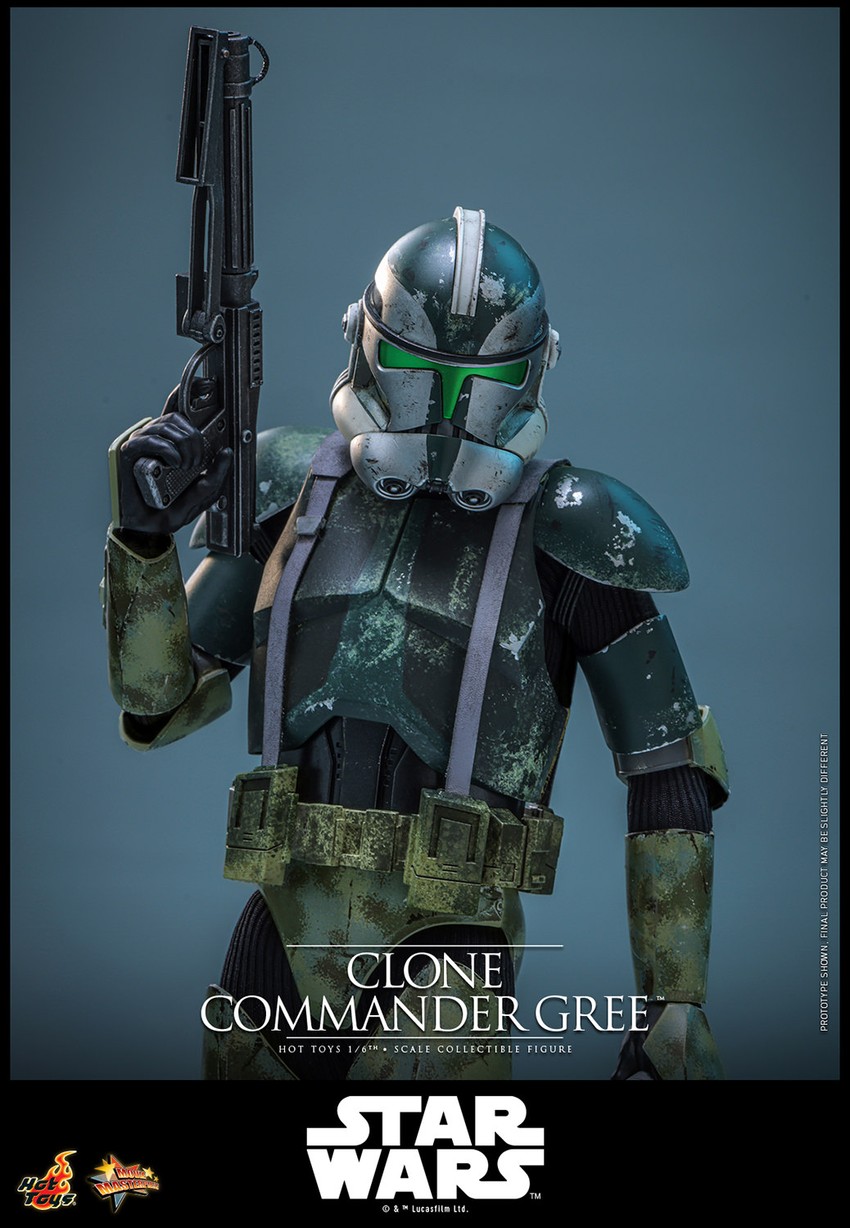 サイドショウ　コマンダーグリー Clone Commander Gree Sixth Scale Figure by Hot Toys | Sideshow
