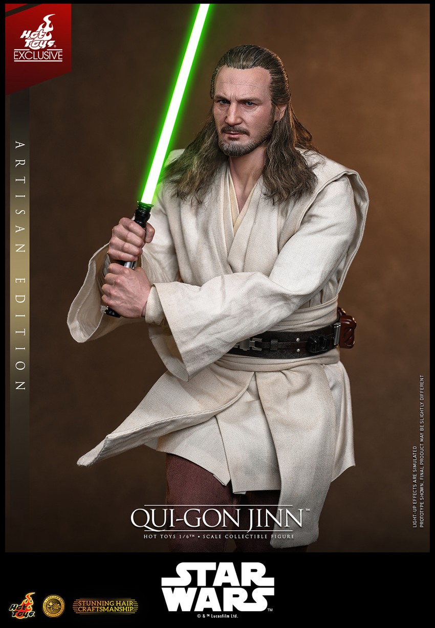 Star Wars Qui-Gon Jinn™ (Artisan Edition) Sixth Scale Figure - Prototype Shown View 4