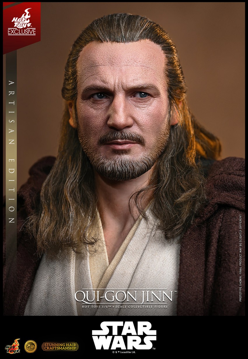 Star Wars Qui-Gon Jinn™ (Artisan Edition) Sixth Scale Figure - Prototype Shown View 5