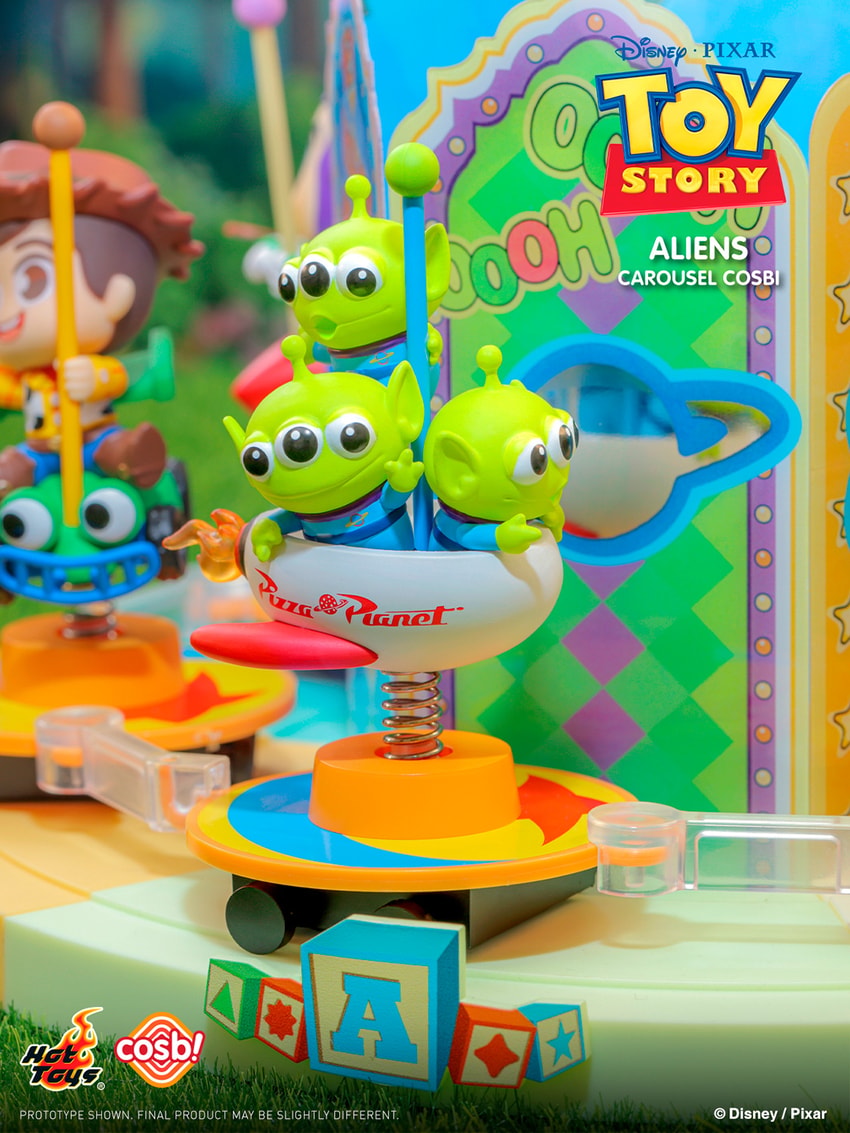 Disney Toy Story Carousel Cosbi Collection Blind Box Set - Prototype Shown View 4