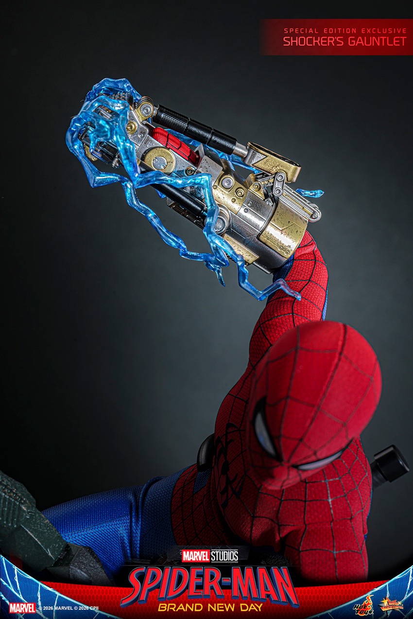 Marvel Spider-Man (Deluxe Version) (Special Edition) Sixth Scale Figure  Exclusive Edition - Prototype Shown View 3