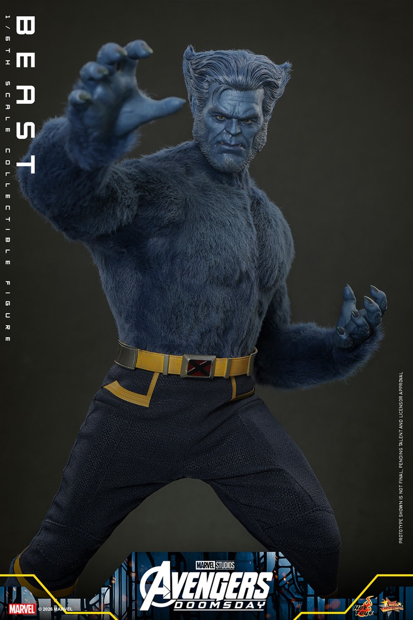 Marvel Beast Sixth Scale Figure  Collector Edition - Prototype Shown View 5