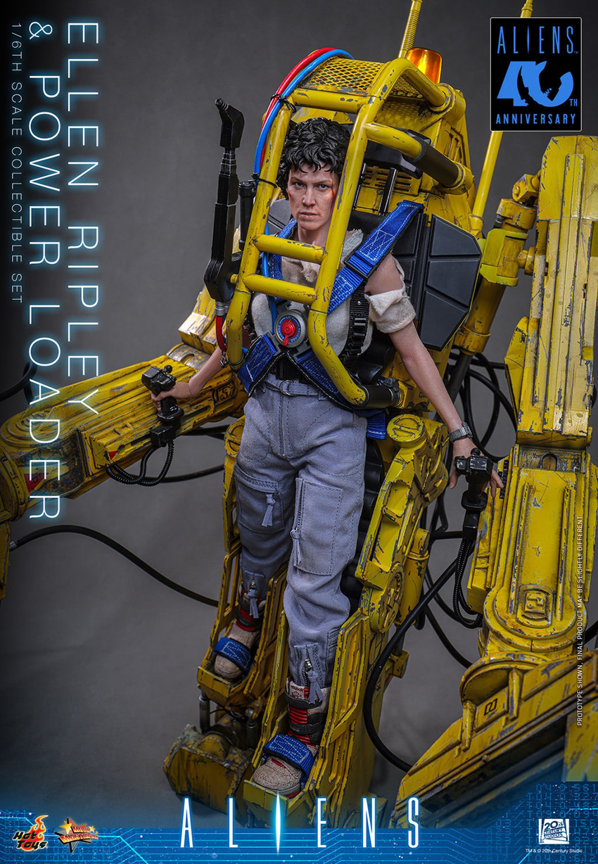 Alien Ellen Ripley and Power Loader Sixth Scale Figure Set - Prototype Shown View 4