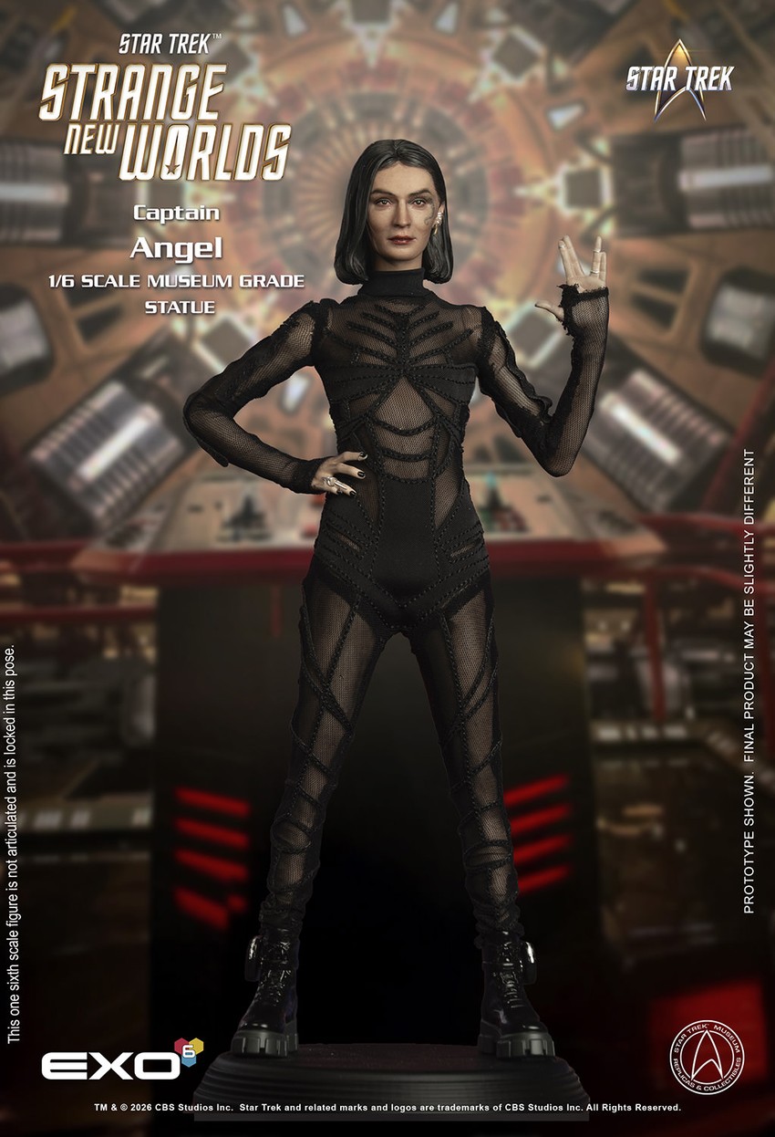 Star Trek Captain Angel Statues - Prototype Shown View 5