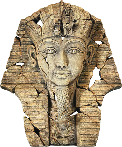 Pharoah Tutankhamun Tutankhamun Bust - Prototype Shown View 6