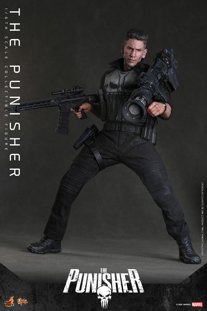 Marvel The Punisher Sixth Scale Figure - Prototype Shown View 3