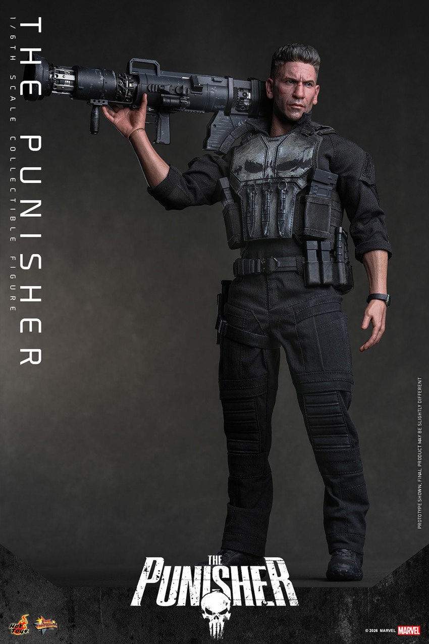 Marvel The Punisher Sixth Scale Figure - Prototype Shown View 4