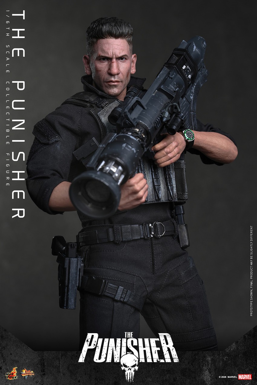 Marvel The Punisher Sixth Scale Figure - Prototype Shown View 5