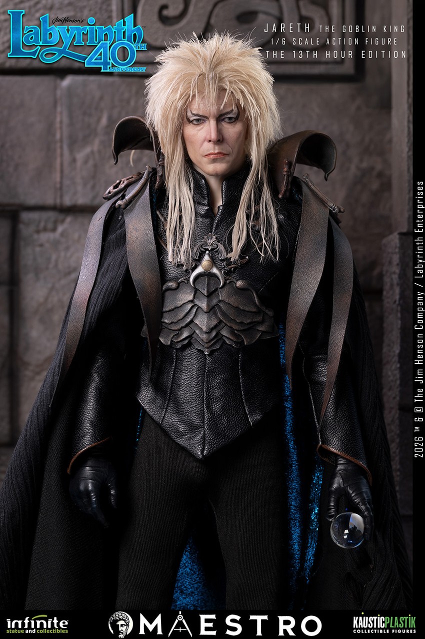 Labyrinth Jareth the Goblin King (The 13th Hour Edition) Sixth Scale Figure - Prototype Shown View 5