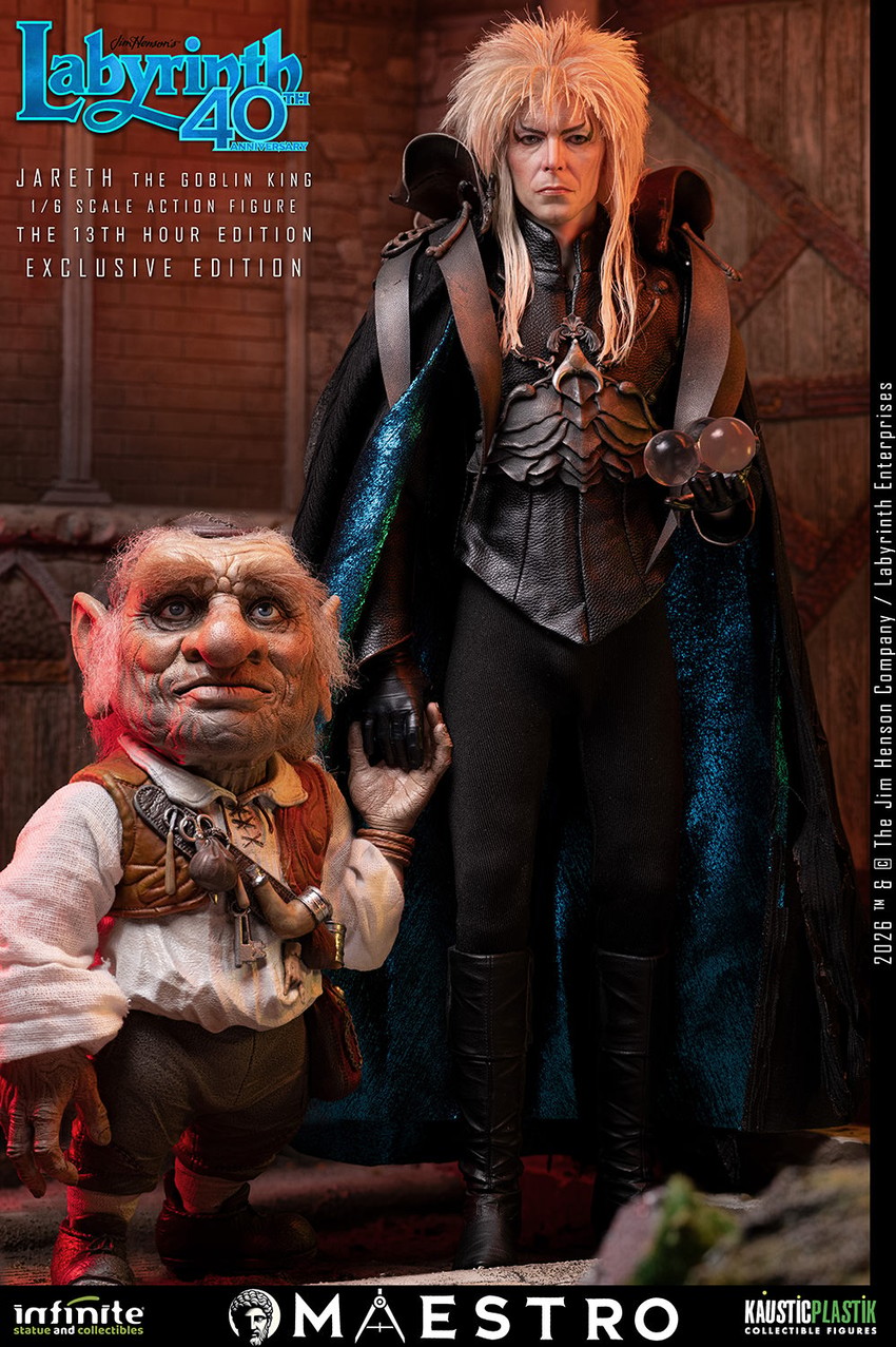 Labyrinth Jareth the Goblin King (The 13th Hour - Exclusive Edition) Sixth Scale Figure  Exclusive Edition - Prototype Shown View 5