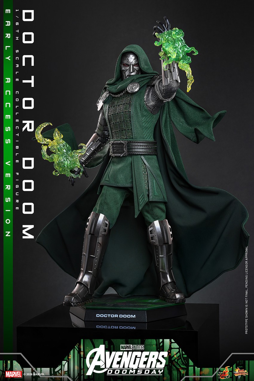 Marvel Doctor Doom (Special Edition) Sixth Scale Figure - Prototype Shown View 3