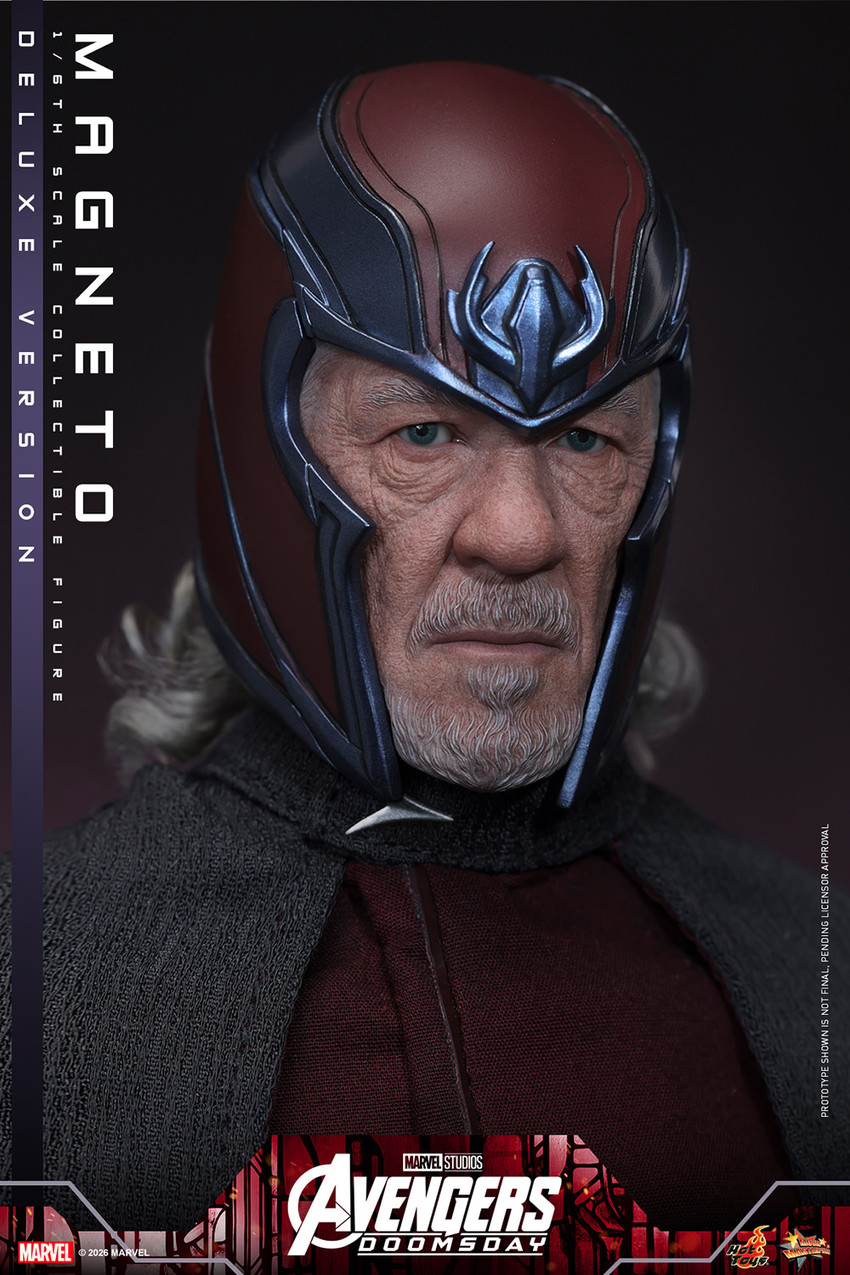 Marvel Magneto (Deluxe Version) Sixth Scale Figure - Prototype Shown View 6