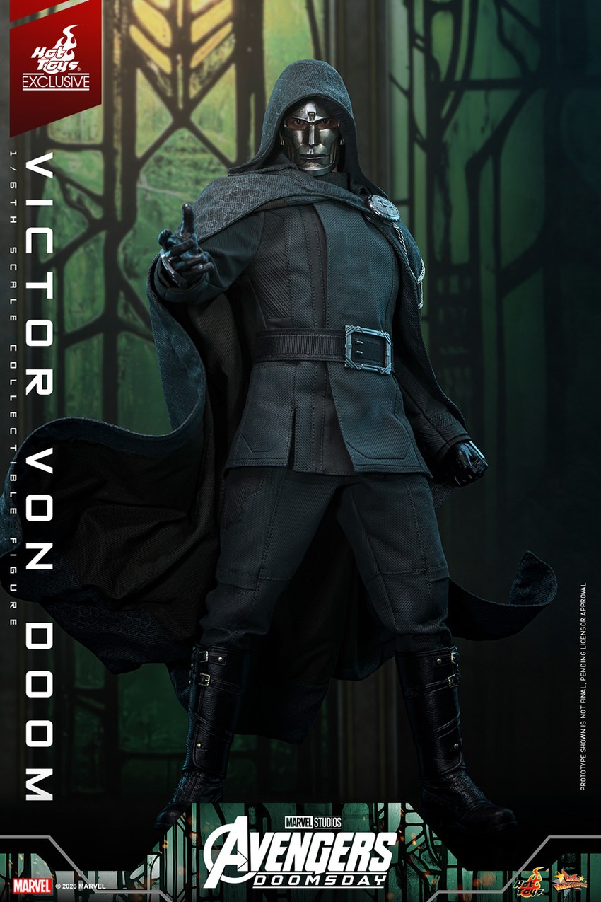 Marvel Victor Von Doom Sixth Scale Figure - Prototype Shown View 4