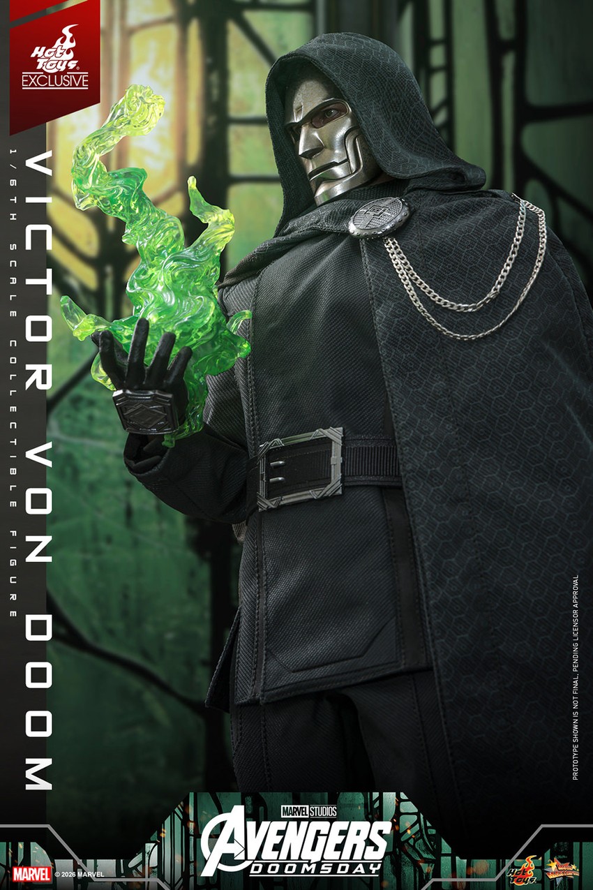 Marvel Victor Von Doom Sixth Scale Figure - Prototype Shown View 5