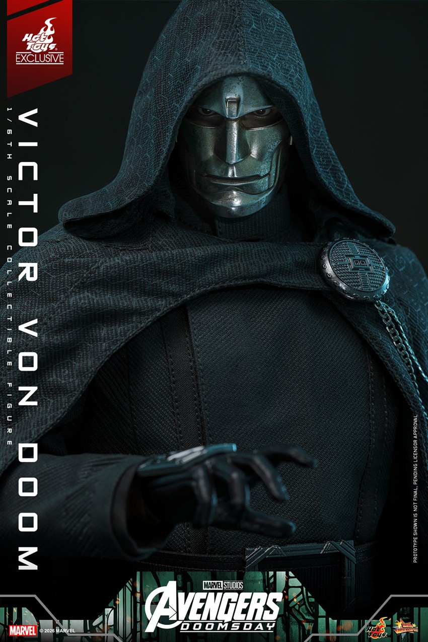 Marvel Victor Von Doom Sixth Scale Figure - Prototype Shown View 6
