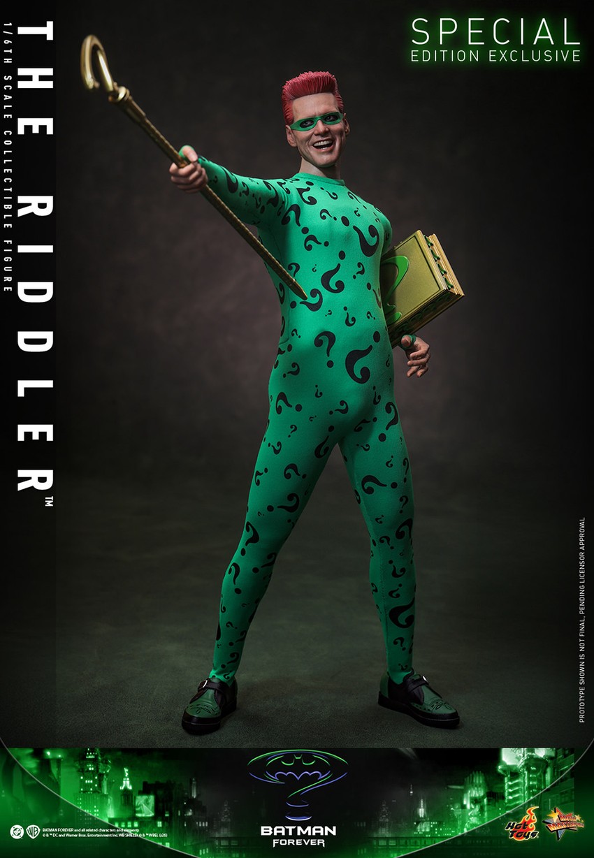 DC Comics The Riddler (Special Edition) Sixth Scale Figure - Prototype Shown View 5