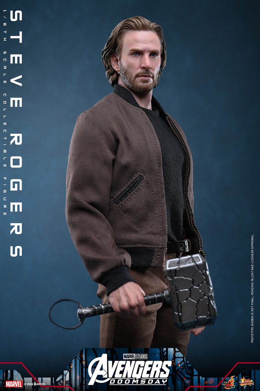 Marvel Steve Rogers (Special Edition) Sixth Scale Figure - Prototype Shown View 4